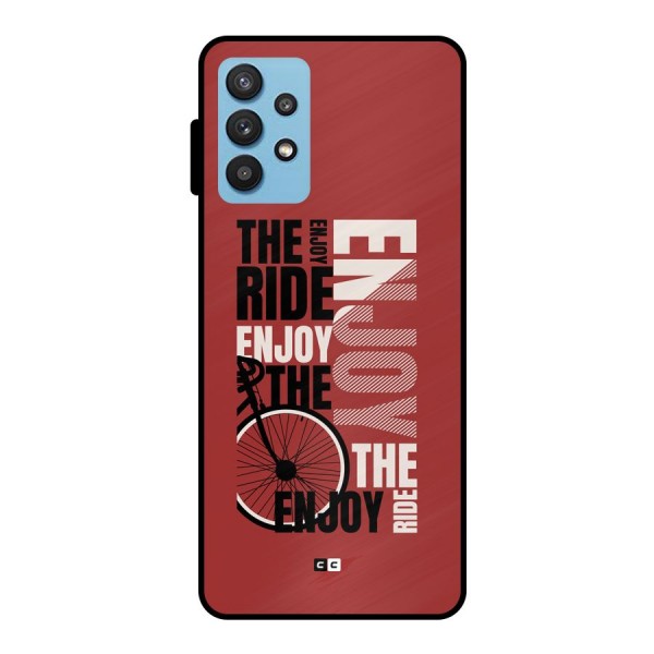 Enjoy The Ride Metal Back Case for Galaxy M32 5G
