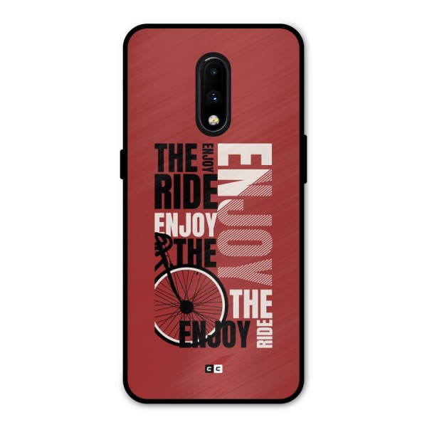 Enjoy The Ride Metal Back Case for OnePlus 7
