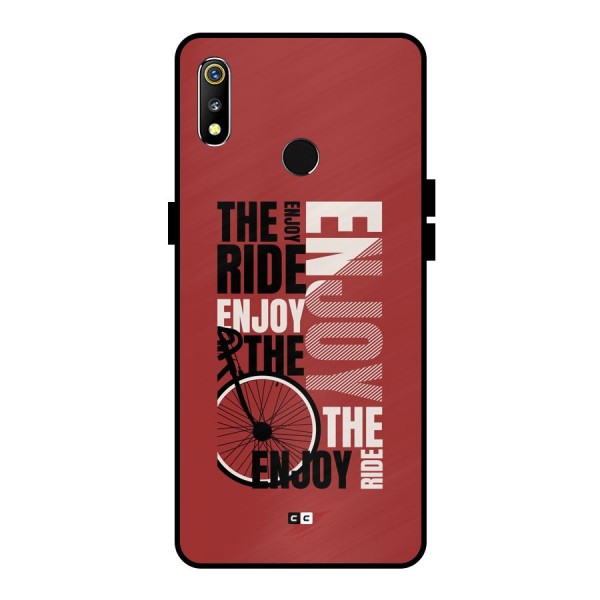 Enjoy The Ride Metal Back Case for Realme 3