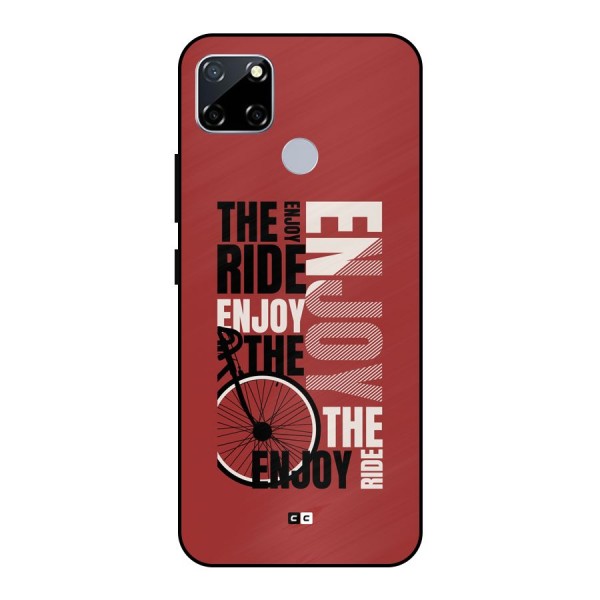 Enjoy The Ride Metal Back Case for Realme Narzo 30A