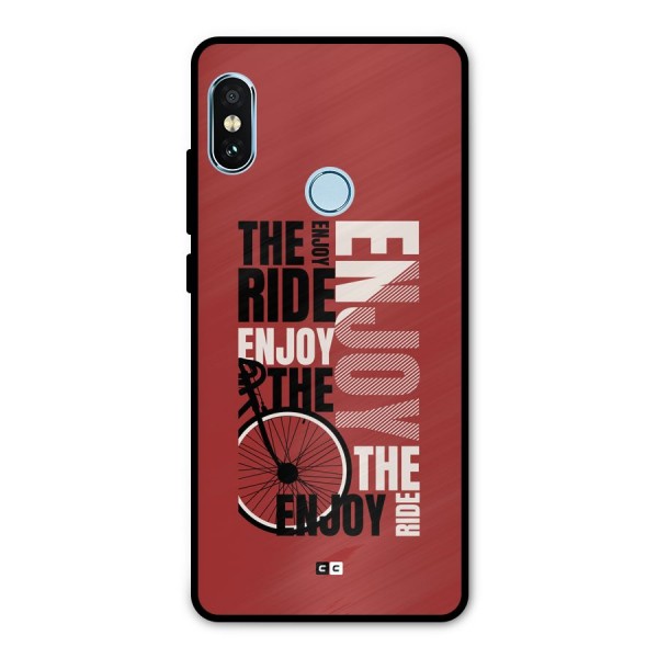 Enjoy The Ride Metal Back Case for Redmi Note 5 Pro