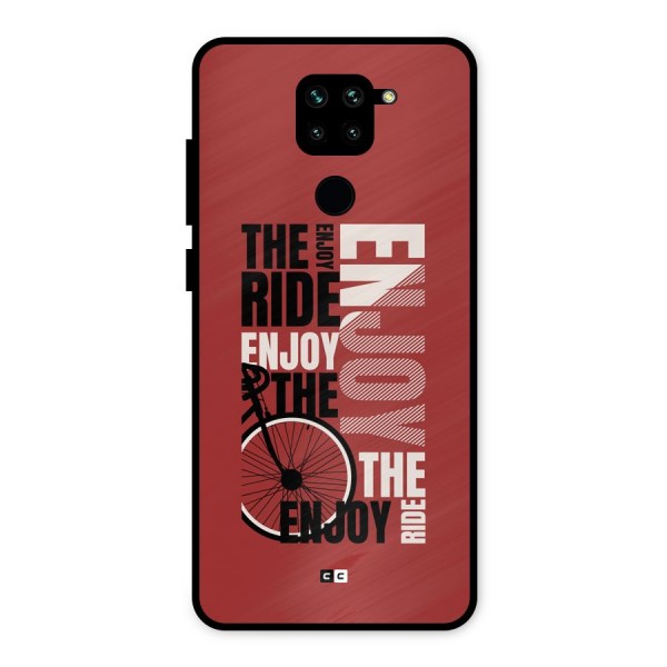 Enjoy The Ride Metal Back Case for Redmi Note 9