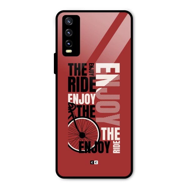 Enjoy The Ride Metal Back Case for Vivo Y20i