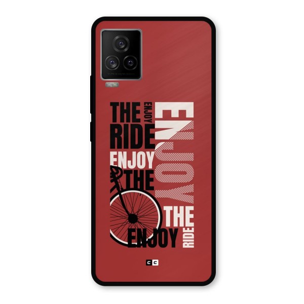 Enjoy The Ride Metal Back Case for iQOO 7 Legend 5G