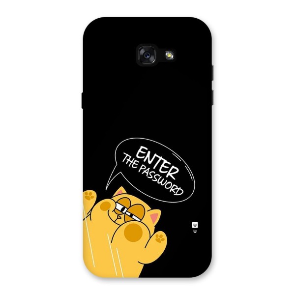 Enter The Password Back Case for Galaxy A7 (2017)
