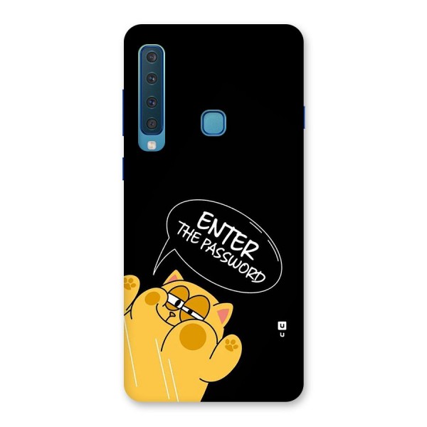 Enter The Password Back Case for Galaxy A9 (2018)