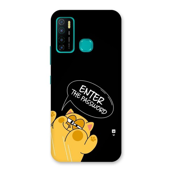 Enter The Password Back Case for Infinix Hot 9 Pro