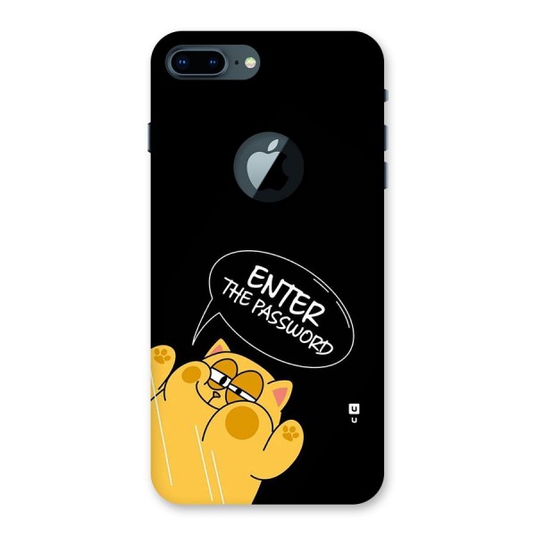 Enter The Password Back Case for iPhone 7 Plus Logo Cut