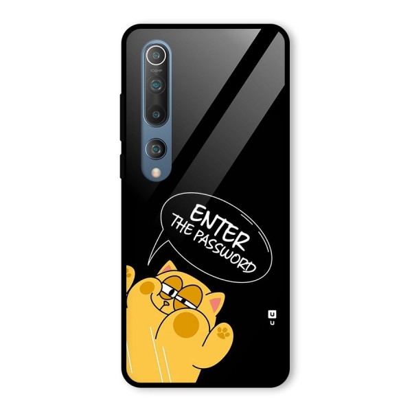 Enter The Password Glass Back Case for Mi 10