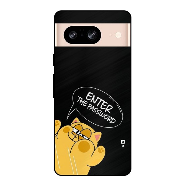 Enter The Password Metal Back Case for Google Pixel 8
