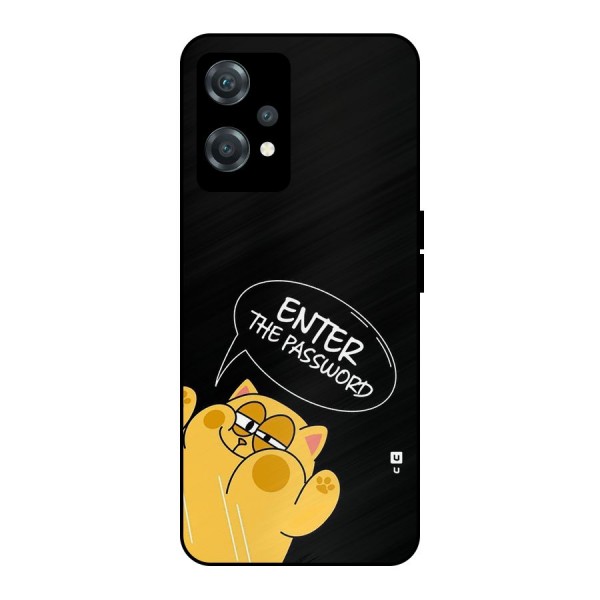 Enter The Password Metal Back Case for OnePlus Nord CE 2 Lite 5G