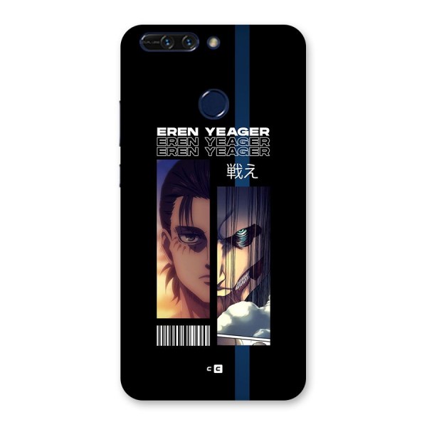 Eren Yeager Angry Back Case for Honor 8 Pro