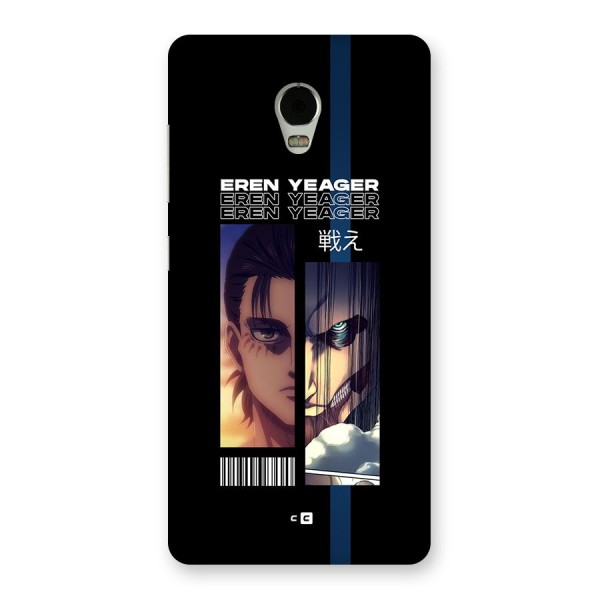 Eren Yeager Angry Back Case for Lenovo Vibe P1