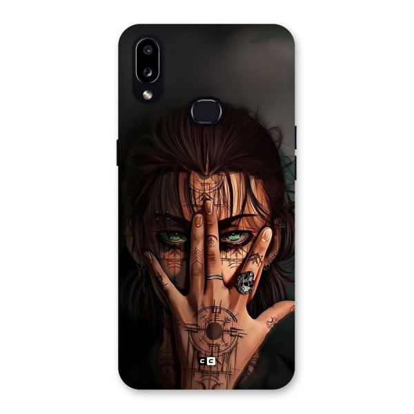 Eren Yeager Illustration Back Case for Galaxy A10s