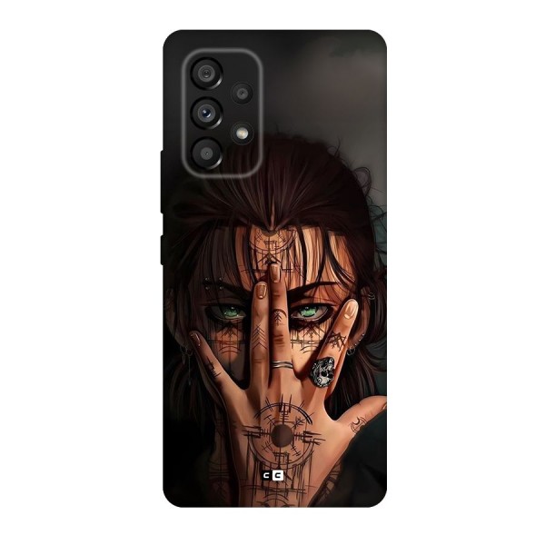 Eren Yeager Illustration Back Case for Galaxy A53 5G