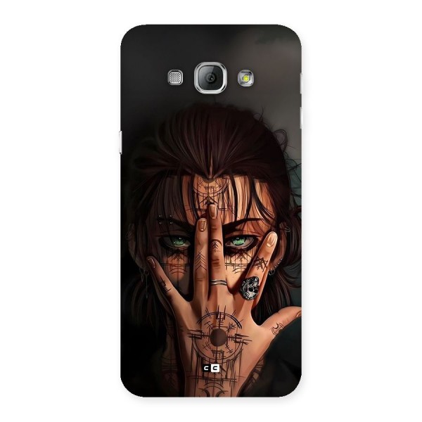 Eren Yeager Illustration Back Case for Galaxy A8