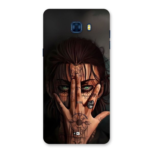 Eren Yeager Illustration Back Case for Galaxy C7 Pro