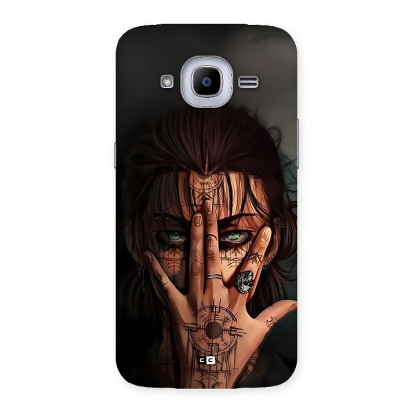 Eren Yeager Illustration Back Case for Galaxy J2 2016