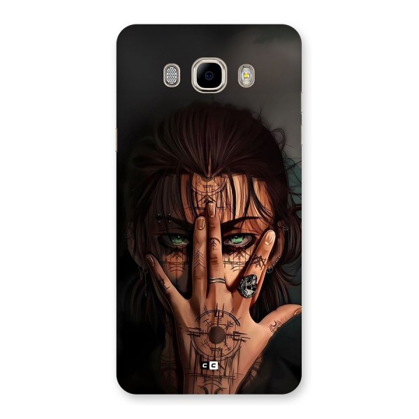 Eren Yeager Illustration Back Case for Galaxy J7 2016