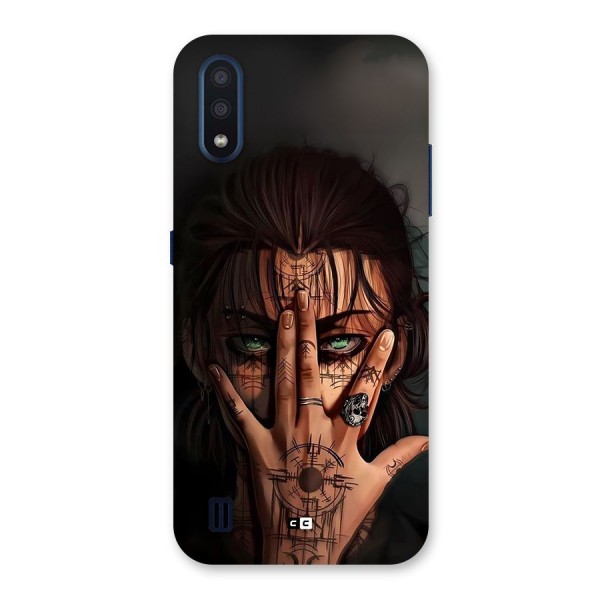 Eren Yeager Illustration Back Case for Galaxy M01