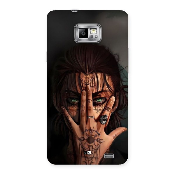 Eren Yeager Illustration Back Case for Galaxy S2