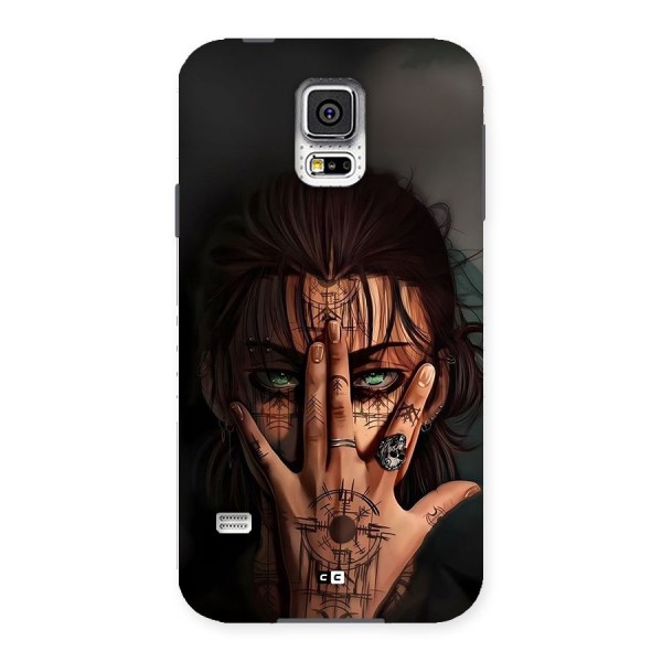 Eren Yeager Illustration Back Case for Galaxy S5