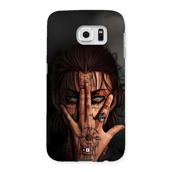 Eren Yeager Illustration Back Case for Galaxy S6