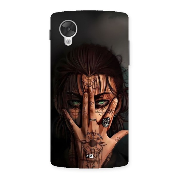 Eren Yeager Illustration Back Case for Google Nexus 5