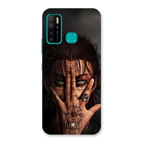 Eren Yeager Illustration Back Case for Infinix Hot 9 Pro