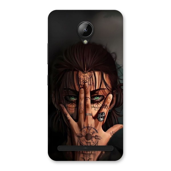 Eren Yeager Illustration Back Case for Lenovo C2