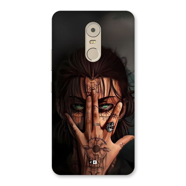 Eren Yeager Illustration Back Case for Lenovo K6 Note