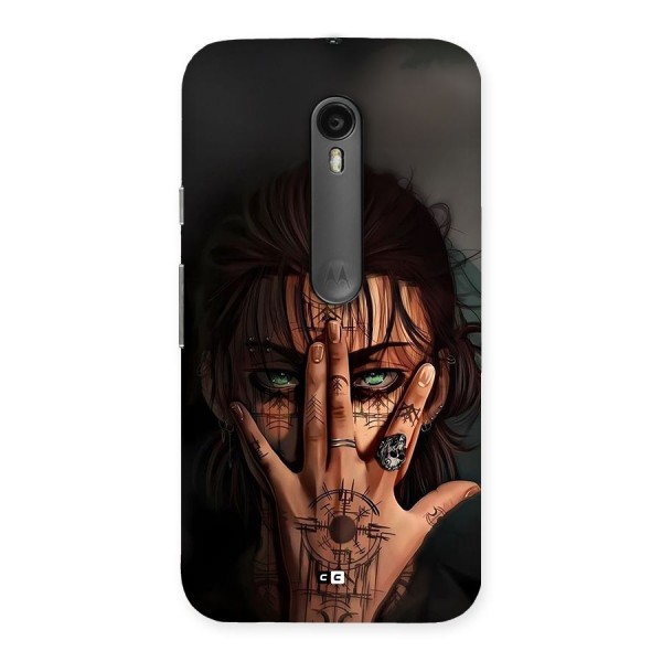 Eren Yeager Illustration Back Case for Moto G3