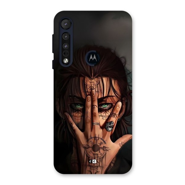 Eren Yeager Illustration Back Case for Motorola One Macro