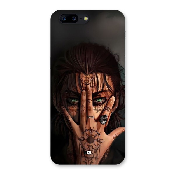 Eren Yeager Illustration Back Case for OnePlus 5