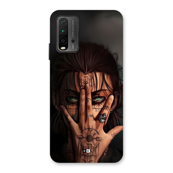 Eren Yeager Illustration Back Case for Redmi 9 Power
