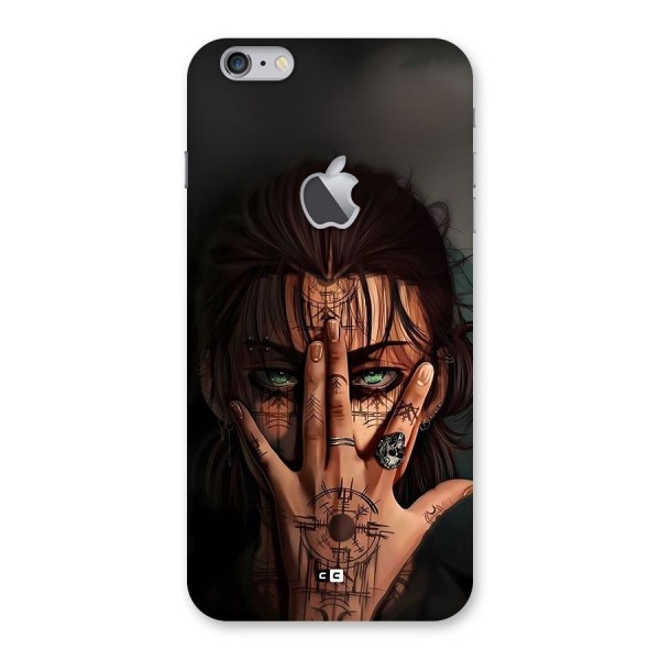 Eren Yeager Illustration Back Case for iPhone 6 Plus 6S Plus Logo Cut