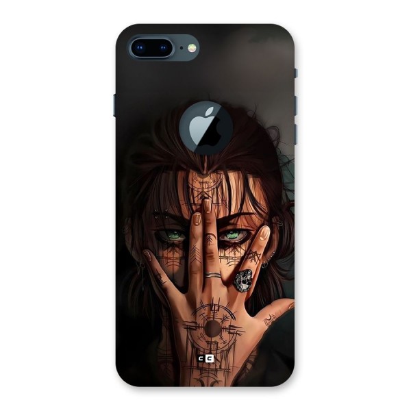 Eren Yeager Illustration Back Case for iPhone 7 Plus Logo Cut