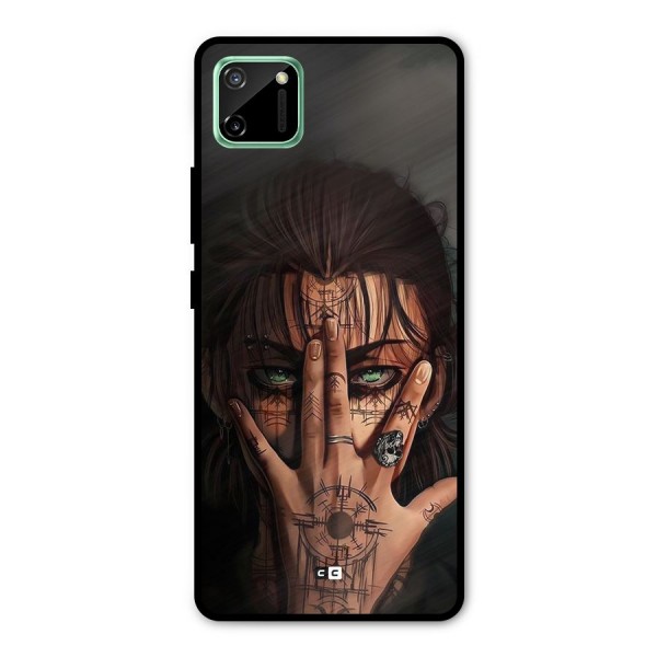 Eren Yeager Illustration Metal Back Case for Realme C11