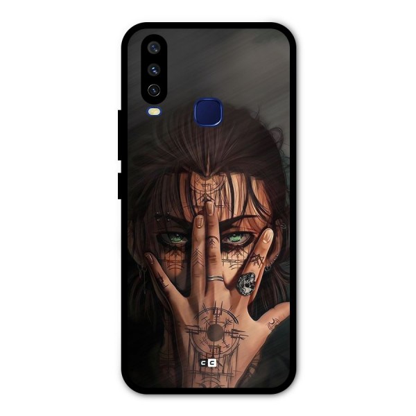 Eren Yeager Illustration Metal Back Case for Vivo V17