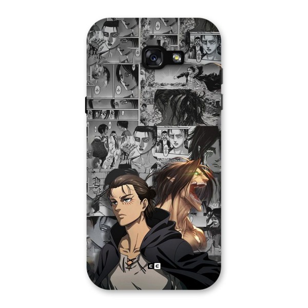 Eren Yeager Manga Back Case for Galaxy A7 (2017)