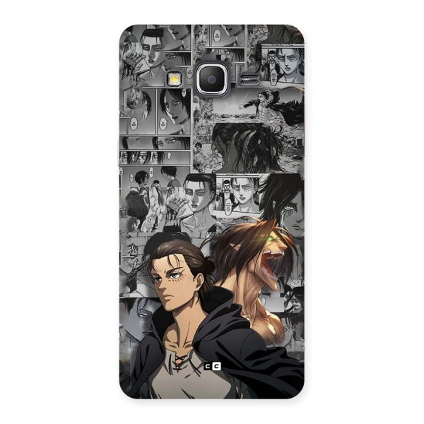 Eren Yeager Manga Back Case for Galaxy Grand Prime
