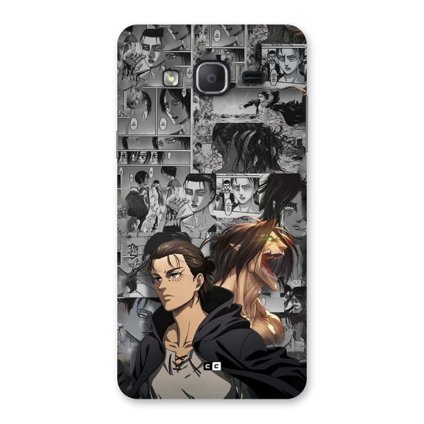 Eren Yeager Manga Back Case for Galaxy On7 2015