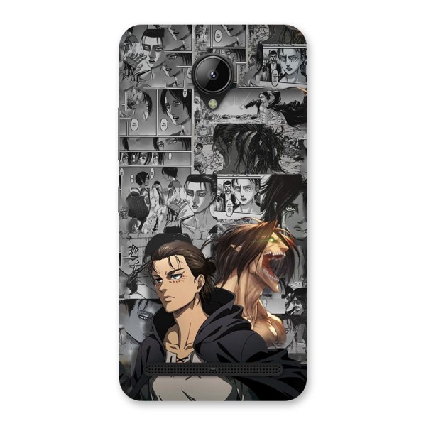 Eren Yeager Manga Back Case for Lenovo C2