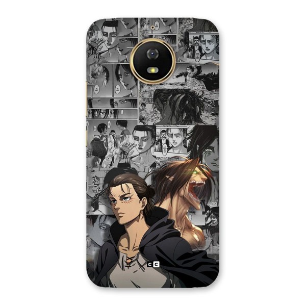 Eren Yeager Manga Back Case for Moto G5s