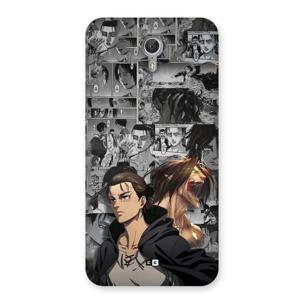 Eren Yeager Manga Back Case for Zuk Z1