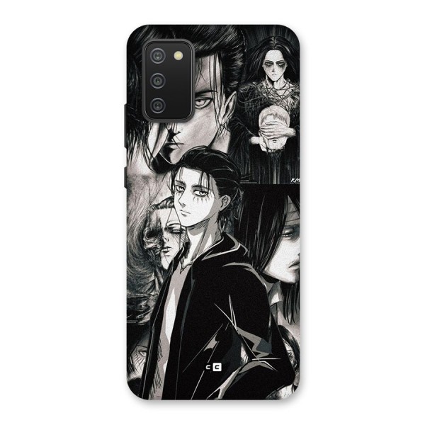 Eren Yeager Titan Back Case for Galaxy M02s
