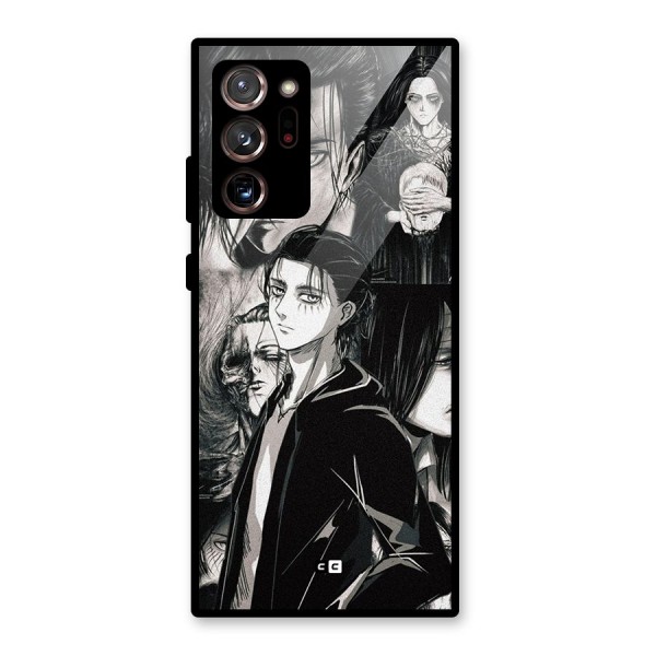 Eren Yeager Titan Glass Back Case for Galaxy Note 20 Ultra 5G