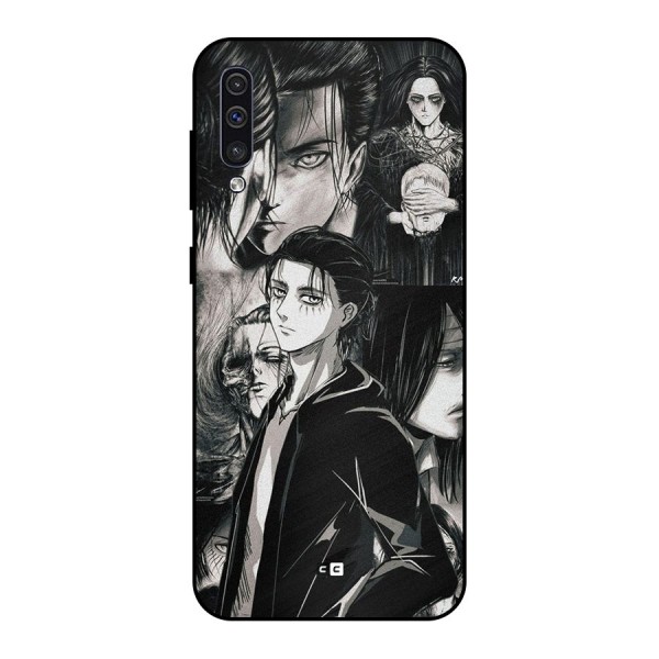 Eren Yeager Titan Metal Back Case for Galaxy A30s