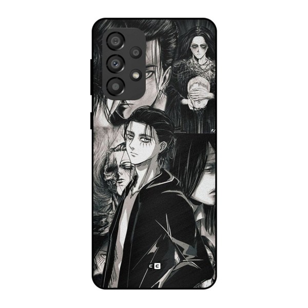 Eren Yeager Titan Metal Back Case for Galaxy A33 5G