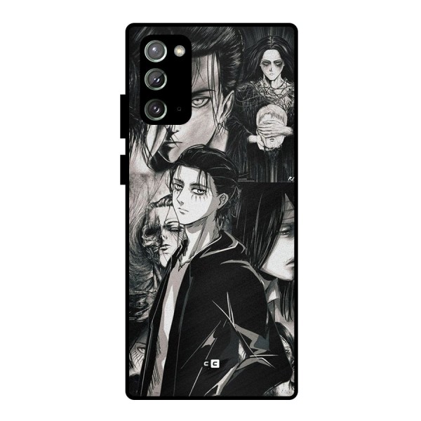 Eren Yeager Titan Metal Back Case for Galaxy Note 20